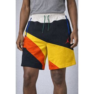 Jordan Colorblock Basketball Shorts Men’s Large Zip Pocket Athletic